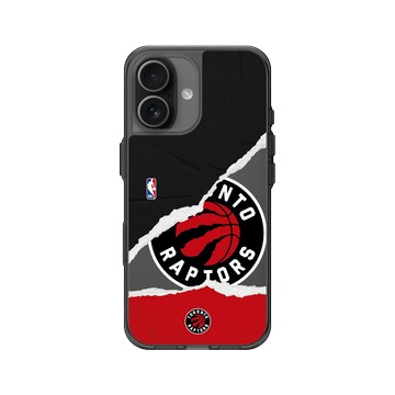 iPhone 17 Clear (相機按鈕) 酷墨灰 - NBA - 熱血系列-多倫多暴龍 Toronto Raptors - Sweat and Tears
