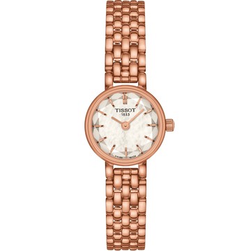 TISSOT 官方授權 T-Lady系列 珍珠母貝小錶徑女錶-T1400093311100/19.5mm