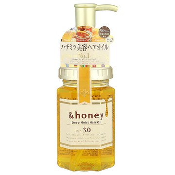 &honey, 深層滋潤髮油，保加利亞大馬士革玫瑰蜂蜜，3.4 盎司（100 毫升）