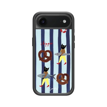 iPhone Air Mod NX -邊框背蓋組合 (相機按鈕) 黑 - Soupy Tang 湯舒皮 - Skipper