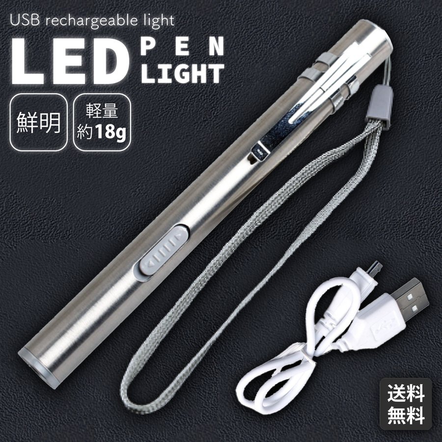 ペンライト LED ライト 小型 ミニ 懐中電灯 医療 ナースペンライト LEDペンライト 看護 ライト デンタル 歯医者 懐中電灯 防災 通販  LINEポイント最大0.5%GET | LINEショッピング