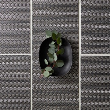 美國chilewich 風箏Kite-銀輝月光 抗菌環保桌旗