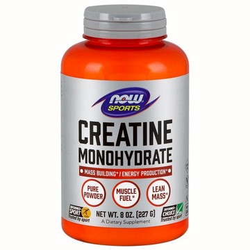 Creatine Monohydrate Powder 8 OZ (227 gm) by Now Foods