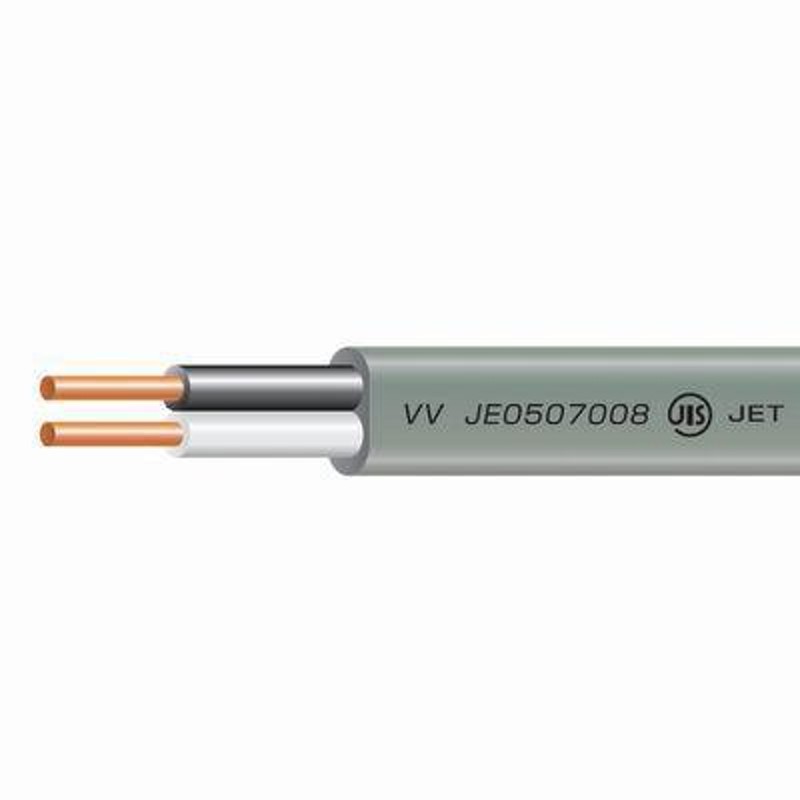 富士電線 VVFケーブル 平形 100m巻 VVF1.6*2C*100M | LINEショッピング