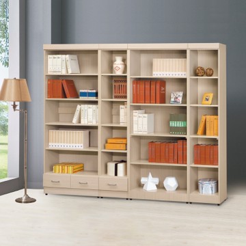 AS DESIGN雅司家具-傑西考克組合書櫥組-238x32x185cm