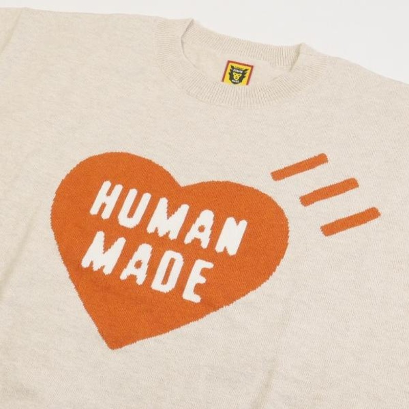 HUMAN MADE HEART L/S KNIT SWEATER XL - ニット/セーター