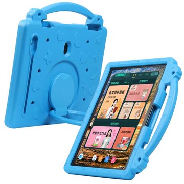 文雨適用于步步高家教機S8保護套學習機S9防摔手提旋轉支架a6大屏X2P平板A2兒童卡通掃題s7皮套S6殼X5手提X6
