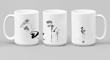 林夕筆風 | 鶯歌陶瓷馬克杯(一隻) | 匆匆那年_港澳限定