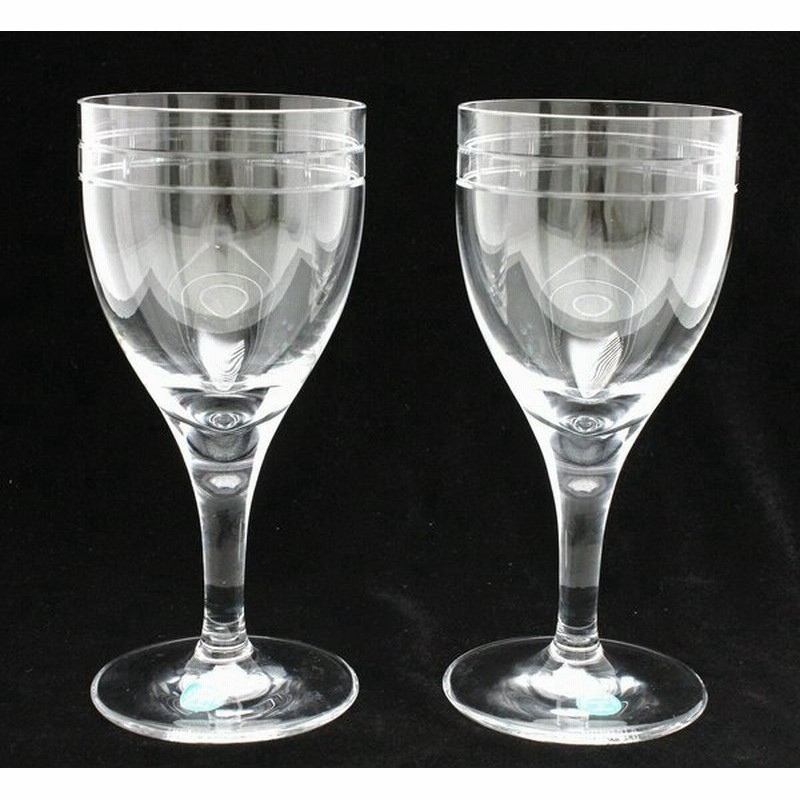 Tiffany Co ティファニー ワイングラス ペアグラス ペアワイングラス 2個セット クリスタル ガラス K 通販 Lineポイント最大0 5 Get Lineショッピング