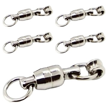 Ghost Blade 鬼刃 不鏽鋼雙培林索環 Jigging Terminals  M  5個裝  1組