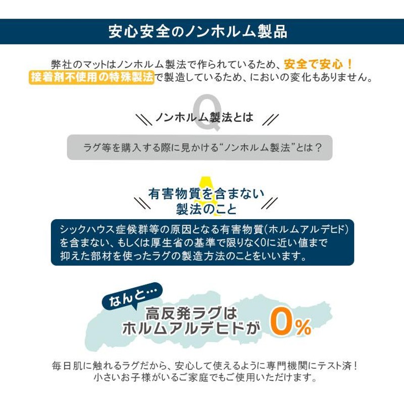 ラグ カーペット 厚手 高反発ラグ 極厚 25mm 200×300 3.5畳 ラグマット