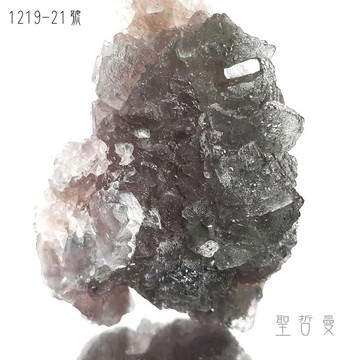 💜河北聚形螢石1219-21號-地質專業礦洞精選系列 Fluorit 榮耀十字星系列與紫陽花系列(繡球花)