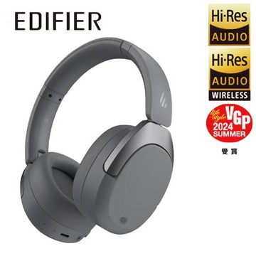 EDIFIER W830NB 無線降噪耳罩耳機 典雅灰原價2590(省260)
