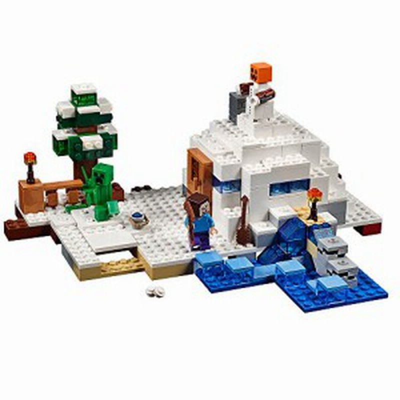 レゴ マインクラフト Lego Minecraft The Snow Hideout 211 Minecraft Toy 通販 Lineポイント最大1 0 Get Lineショッピング