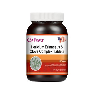 【美國Capower加柏爾】 猴頭菇丁香複合錠（60粒/瓶）
