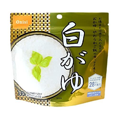 尾西食品　尾西の白がゆ 320g×50個　保存食*