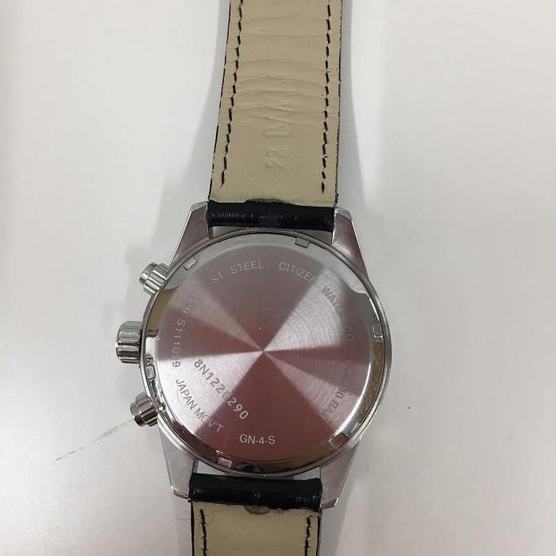 中古】シチズン メンズ腕時計 0510-S111099 クオーツ クロノ
