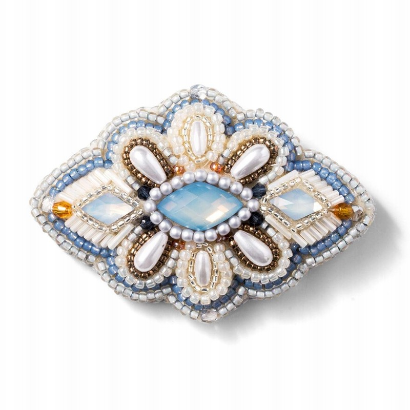 ぐるぐる縫いとめて ビーズでふちどるきらきらビジューブローチの会 フェリシモ Felissimo 通販 Lineポイント最大1 0 Get Lineショッピング