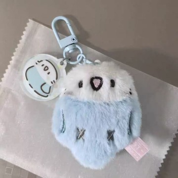 臺灣出貨💥可愛小鸚鵡小鳥可愛掛件書包包包掛飾小鳥掛件毛絨玩偶超萌少女心