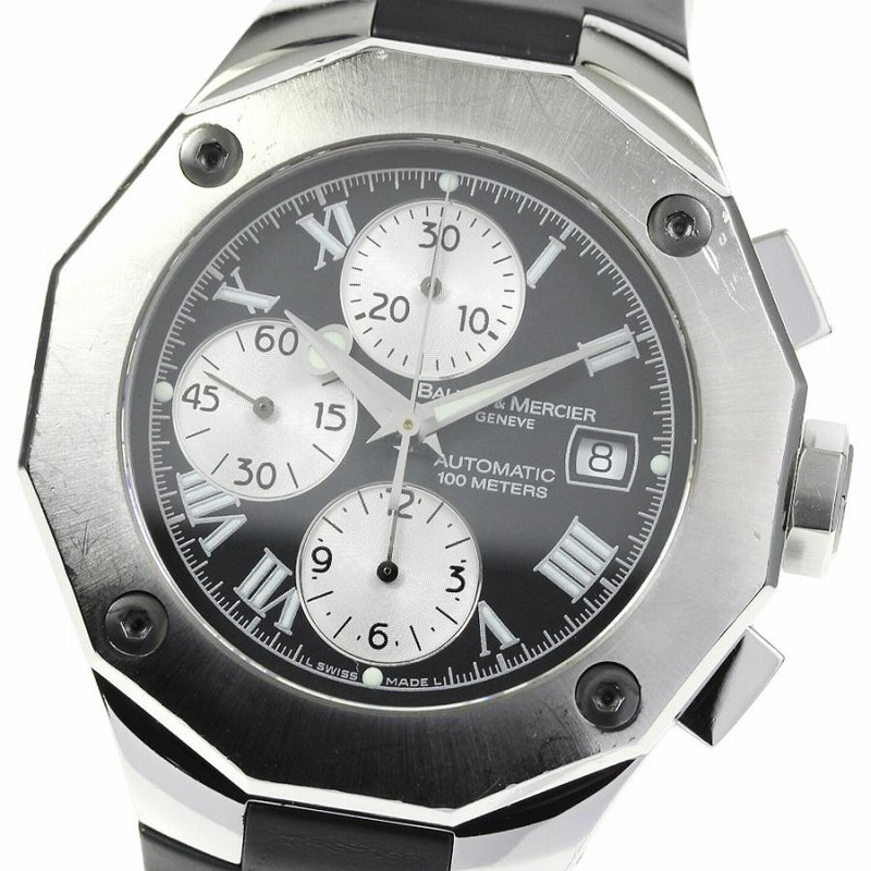 Baume & Mercier】ボーム＆メルシェ リビエラ クロノグラフ 65541