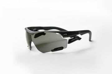 【AirFly】AF-30X-GP 無鼻墊運動太陽眼鏡 赤崎曉選手推薦 灰色偏光鏡片 霧面黑