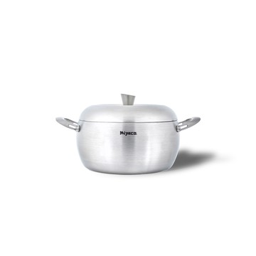 Miyaco 米雅可 Ringo316不鏽鋼七層複合金湯鍋IH 22cm-Leidea樂德兒