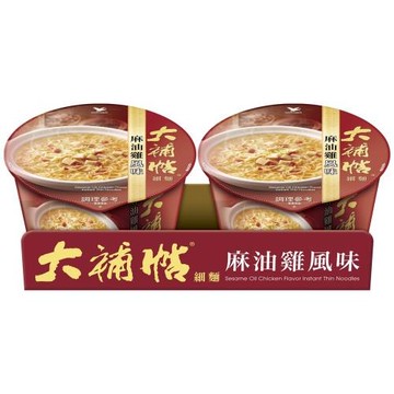 大補帖麻油雞風味細麵2入/組