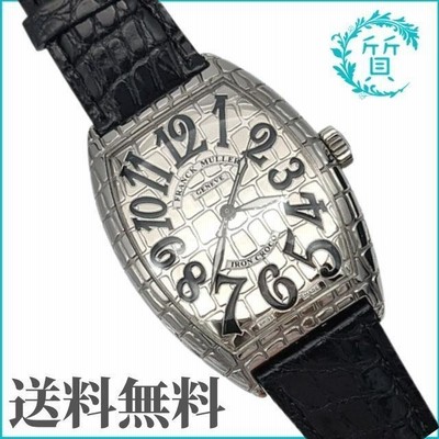 フランクミュラーメンズ 腕時計 トノーカーベックス アイアン