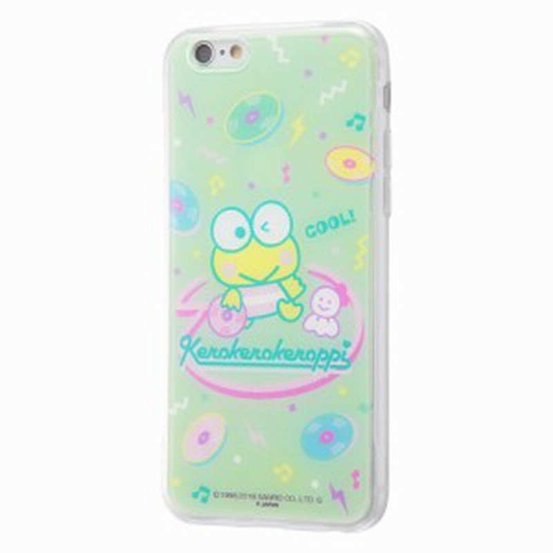 Iphone6 ケース Iphone6s けろけろけろっぴ グッズ サンリオ キャラクター Tpu 背面パネル アイフォン6 けろっぴ Record Green 通販 Lineポイント最大1 0 Get Lineショッピング