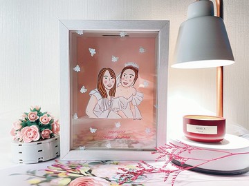 //加購商品// 似顏繪 翻翻蓋 直立式存錢筒