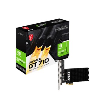 微星 MSI GT 710 2GD3H 4HDMI PCI-E顯示卡