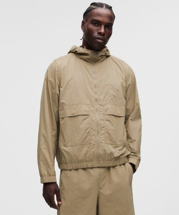 UV-Protective Stash and Dash Windbreaker Jacket Size 2XL