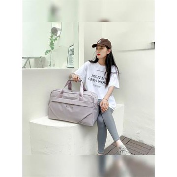 可套拉桿箱上的旅行包女大容量旅游提包便攜輕便手提行李袋收納包