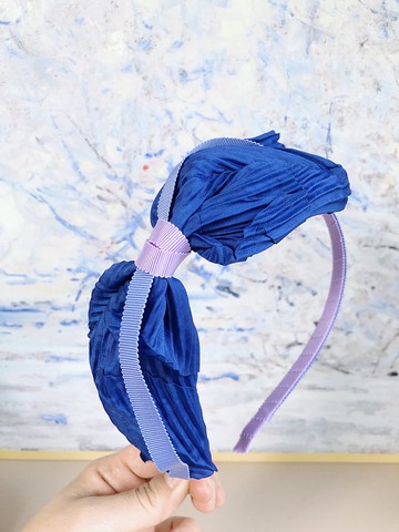 原創克萊因藍蝴蝶髮箍