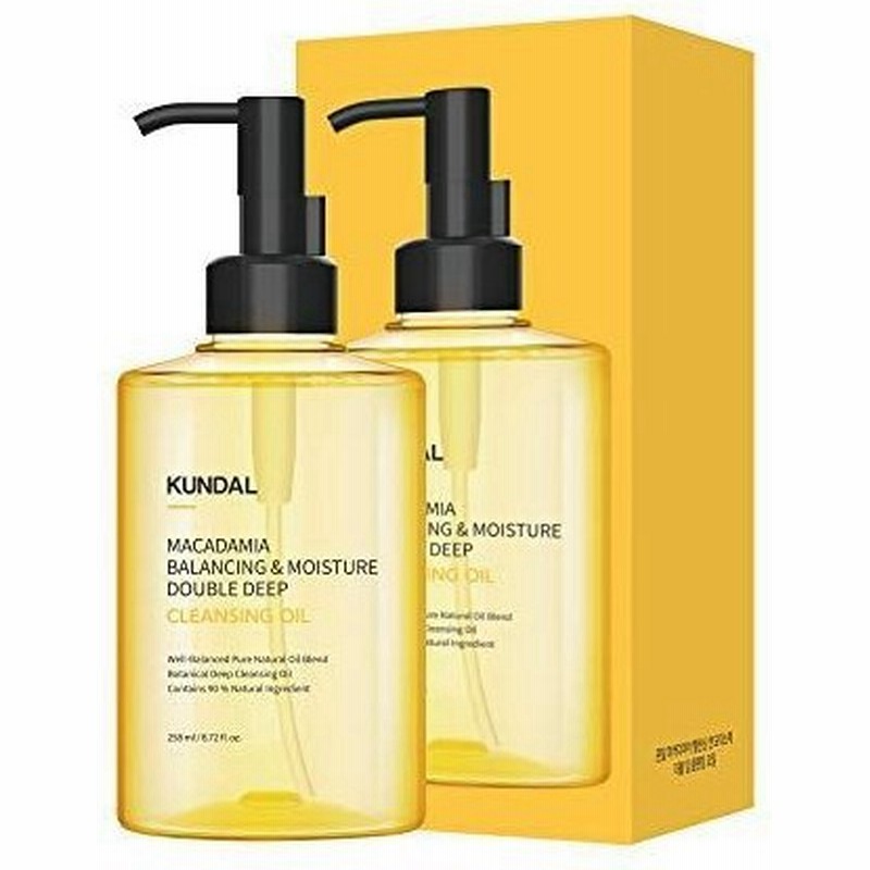 Kundal公式マカデミアバランシング モイスチャーダブルディープクレンジングオイル258ml メイク落とし 敏感肌 低刺激 やさしい うる 通販 Lineポイント最大get Lineショッピング
