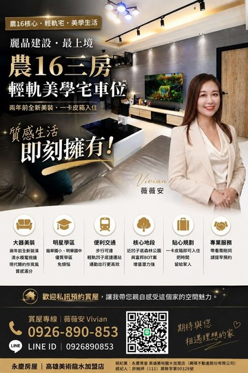「農十六輕軌美學房」清水模侘寂風質感採光三房｜高雄市鼓山區龍德路