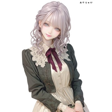 【9 月新品】07-142-0338 人物貼紙 幻想復古浪漫喫茶