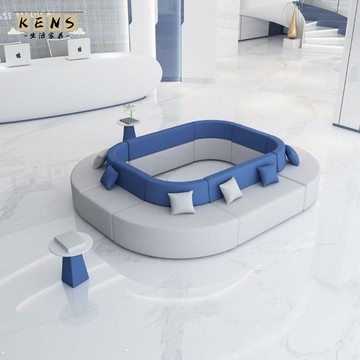 免運 附發票 公司貨 沙發 辦公區沙發 接待區沙發 休息區沙發 寫字樓前臺大廳醫院診所圖書館接待等候休息區創意弧形靠背沙發凳年底鉅惠 店長推薦 工廠現貨直銷 售後保障 5k1023