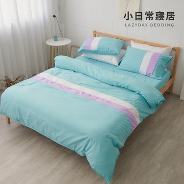 【小日常寢居】舒柔超細纖維3.5尺單人床包+枕套+薄被套三件組-台灣製  床單被單 《多款任選》