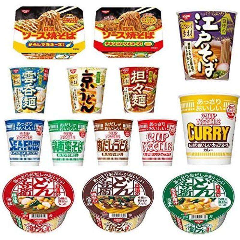 日清食品 どん兵衛 京うどん 江戸そば カップヌードルも入ったカップ麺 バラエティ24食セット