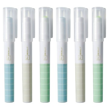 得力 筆型口紅膠 Set  2.2g  6支