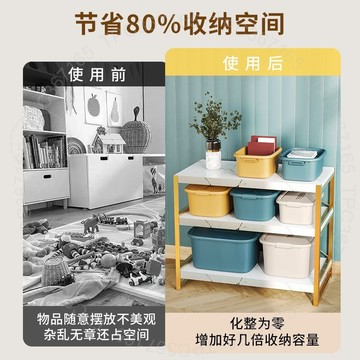 收納箱加厚特大號傢用塑料衣櫃衣服整理神器玩具盒子儲物箱大容量 Q R 3 H 1GT01