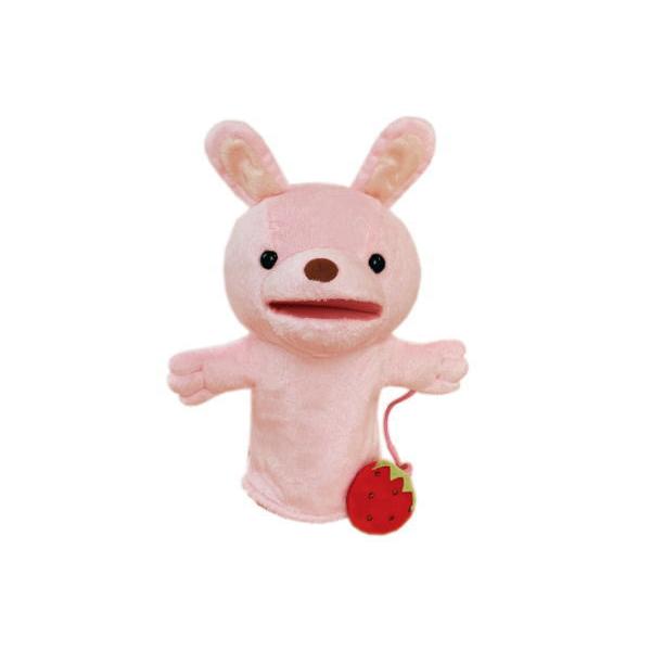 アニマルパペットモップ ウサギ 後日出品しなおします。 ぬいぐるみ