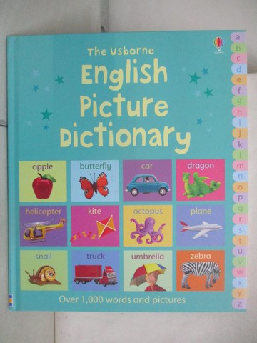 【書寶二手書T7／少年童書_J77】English Picture Dictionary in English_Felicity Brooks,Jo Litchfield