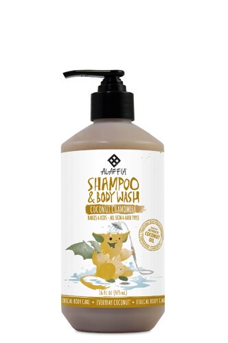 Alaffia Shampoo & Body Wash Coconut Chamomile 16 fl oz