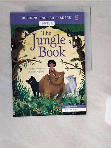 【書寶二手書T6／語言學習_UDR】Usborne English Readers Level 3: The Jungle Book_Mairi MacKinnon,Jane Chisholm,Shahar Kober (ILT)
