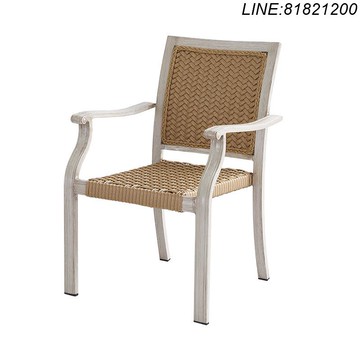 免運 快速發貨戶外庭院露臺天臺休閑藤編桌椅室外花園沙灘海邊防水防曬簡約藤椅 支持訂製 廠家優勢