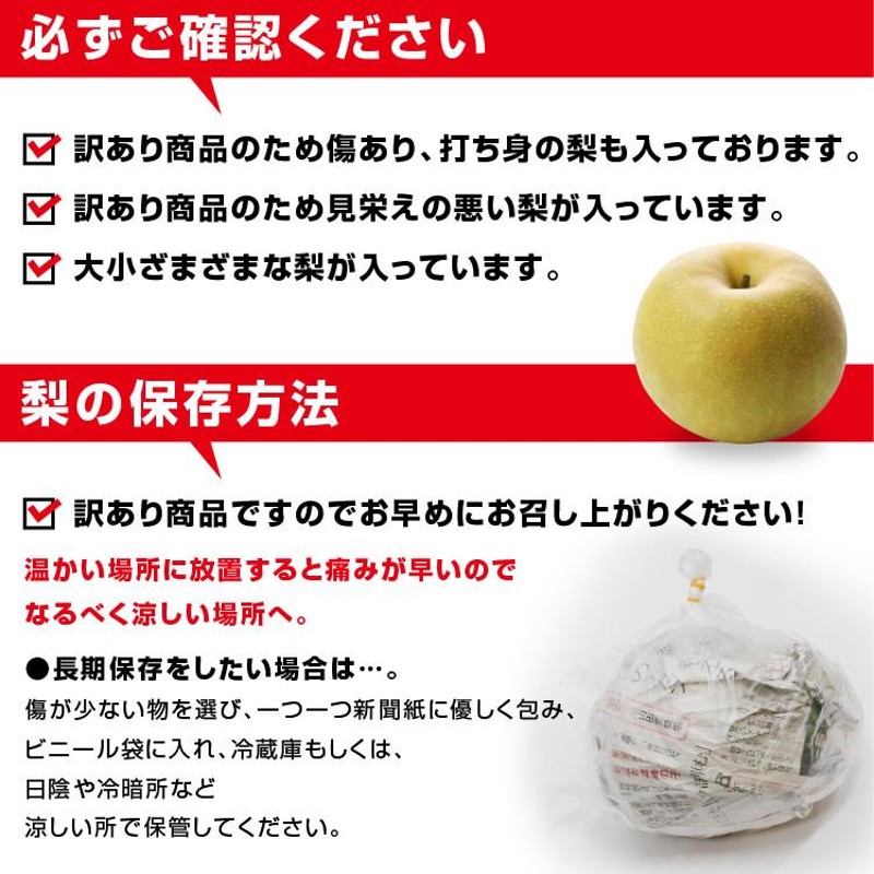 【熊本県産】幸水梨 梨 ナシ 家庭用 バラ詰め 訳アリ品 10kg 楽天市場】【送料無料】訳あり 梨 10kg 長野県産 幸水 / 豊水