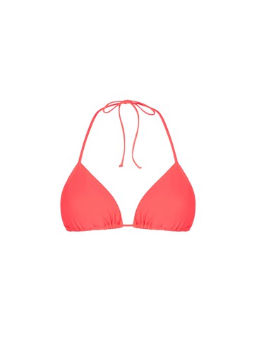 MC2 Saint Barth Woman Fluo Red Triangle Top Swimsuit