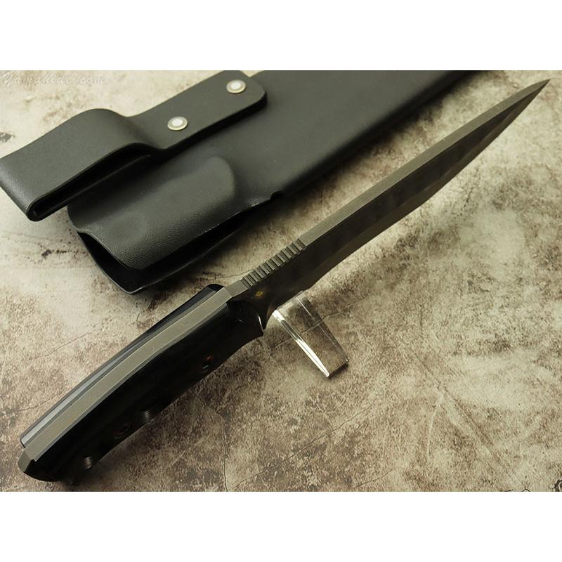 浦邊 謙三 作 1053 パイソン シースナイフ  Kenzo Urabe Custom Knife